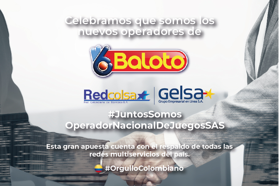 Grupo Gelsa y Redcolsa se convierten en los nuevos operadores de Baloto